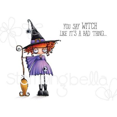 Stamping Bella Cling Stamps - Oddball Witch